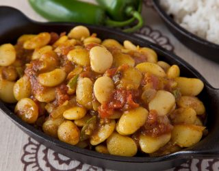 Curried Lima Beans