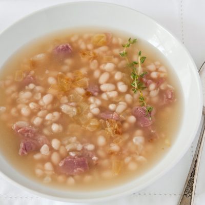 a bowl of senate bean soup