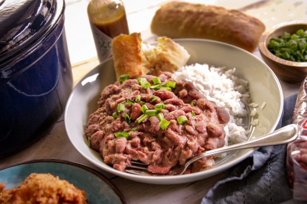 Stove Top Red Beans and Rice (My Way) - A Feast For The Eyes