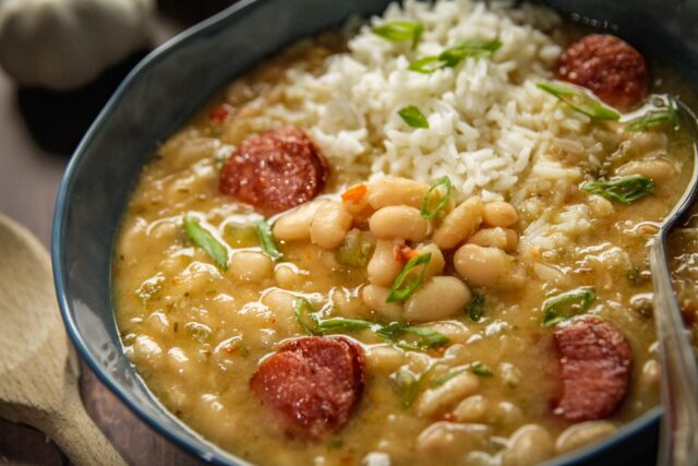 Instant Pot Cajun White Beans