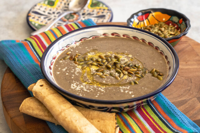 Bean Poblano Soup