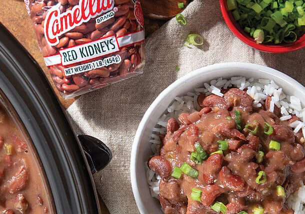 Slow Cooker Vegetarian Red Beans